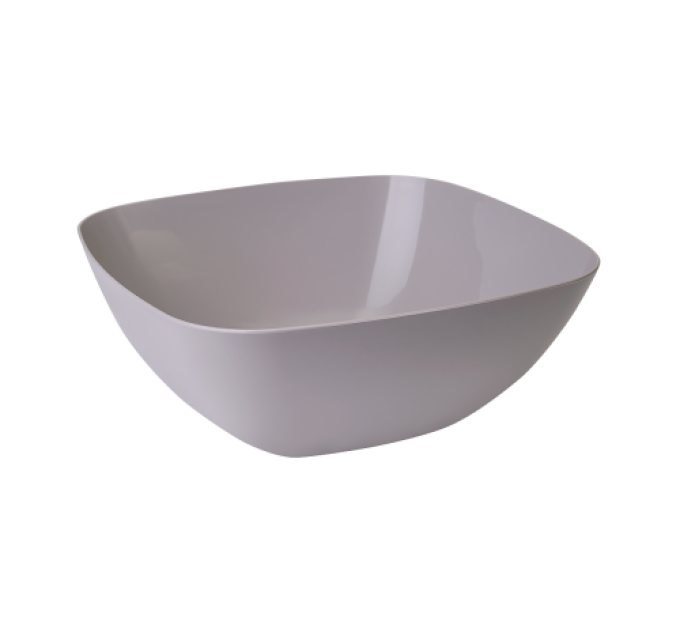Салатниця Алеана 24*24*9.5см, какао(168003-какао) - фото № 1