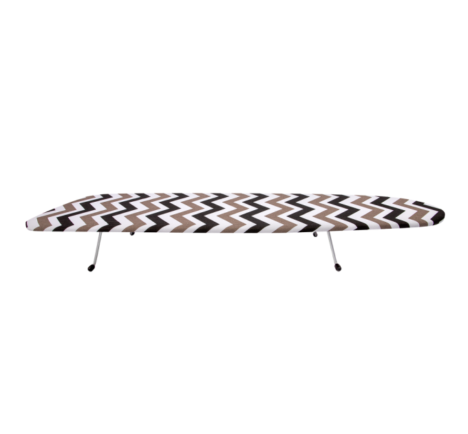 Гладильная доска ДСП 75*27 см EuroHome MINI, зигзаг (7527W) - фото № 3