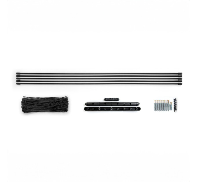 Сушарка для білизни стельова Laundry 5х1,4 м (TRL-140-D5-BLK) - фото № 10
