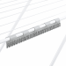 Сушарка для білизни AlexValex Premium 18 м, білий (AV18WHT) - фото № 5