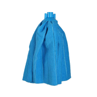 Насадка для швабри Eco Fabric МОП "Юбочка" (120г) блакитна(EF-0120-UB)