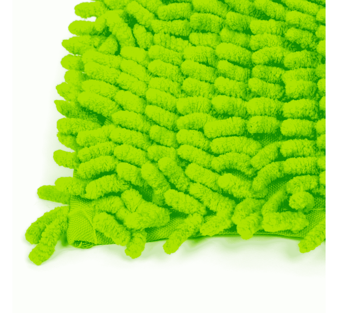 Швабра Eco Fabric з мікрофібри 44 см локшина, ручка телескоп. 120 см, зелений (EF-SalsaG) - фото № 7