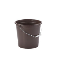 Відро OZHAVAN Plastik 10л, коричневий (N-54)