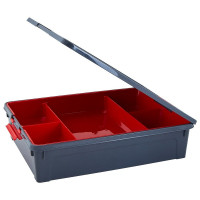 Органайзер універсальний Алеана Tools 3.8л, граніт/червоний (127002)