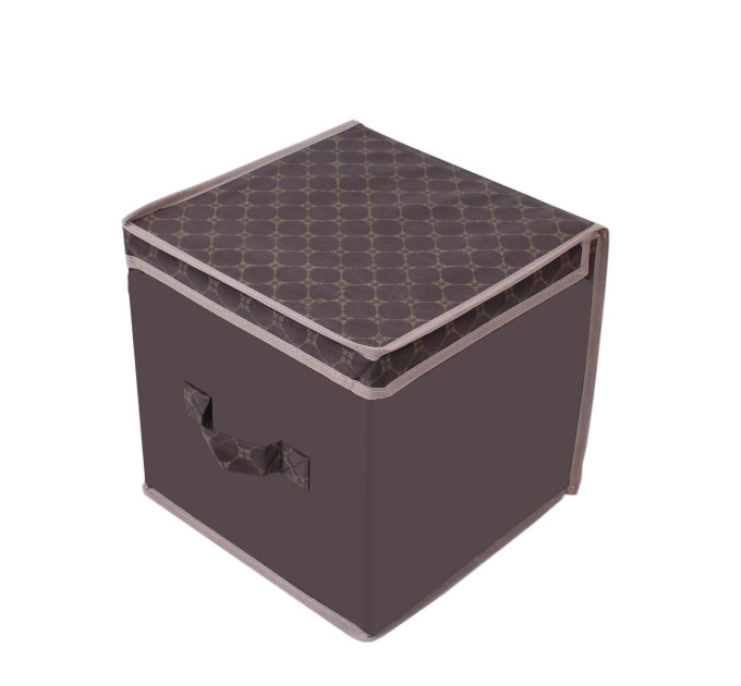 Короб для зберігання речей HOME 30*30*30см Brown (46020-RO) - фото № 1