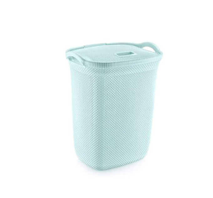Корзина для білизни OZ-ER Plastik HONEYCOMB 63л, салатовий (N008-X66) - фото № 1