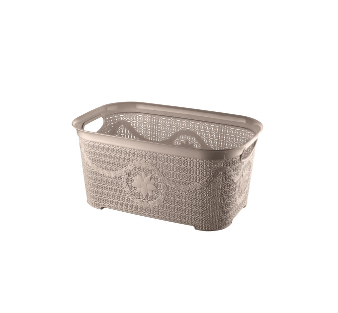 Корзина для зберігання ASUDE Plastik 20л, коричневий (ASD161-кор) - фото № 1