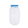 Килимок для ванної Eco Fabric Зірки 67*37см, прозорий білий (EF-1964-TW)