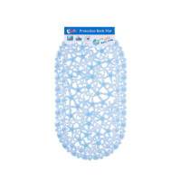Килимок для ванної Eco Fabric Зірки 67*37см, прозорий блакитний (EF-1964-TB)