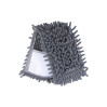 Насадка для швабри Eco Fabric з мікрофібри локшина, темно сірий (EF-0075-DS)