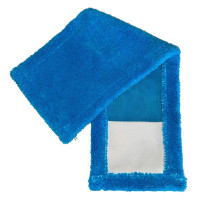 Насадка для швабри Eco Fabric з мікрофібри, синя (EF-0050-PB)