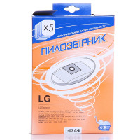 Мішок пилозбірник для пилососу, фільтр о/р СЛОН (L-07 C-II)