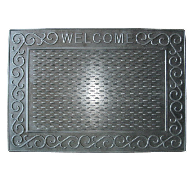 Килимок під двері Гнивань Welcome-1 42*60 см, гумовий (RMR09-4260-RO) - фото № 1