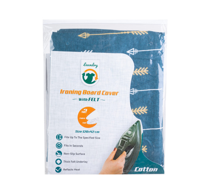 Чохол для прасувальної дошки 120*42 см Laundry M (TRbase-048-2M) - фото № 1