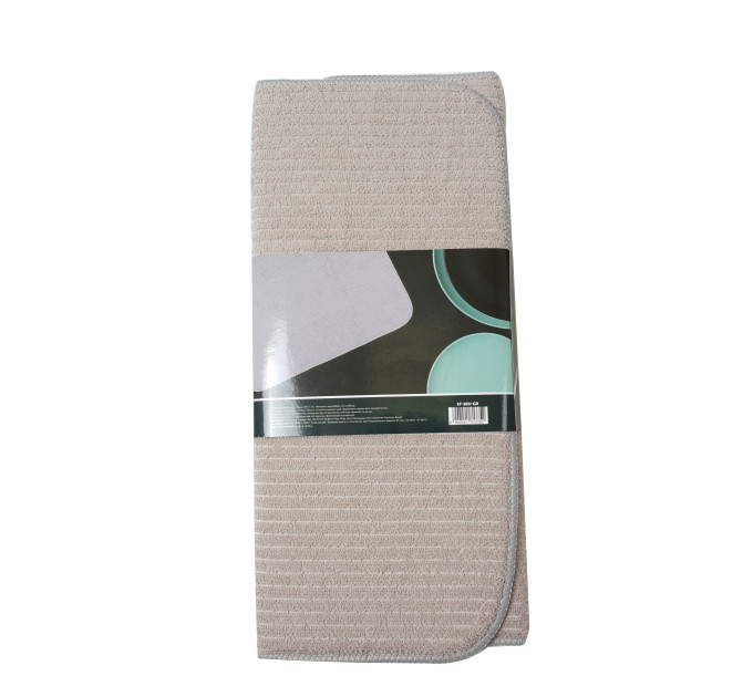 Килимок для сушіння посуду Eco Fabric 38*51см, сірий (EF-3851-GR) - фото № 3