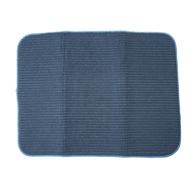 Килимок для сушіння посуду Eco Fabric 38*51см, синій (EF-3851-DB) - фото № 5