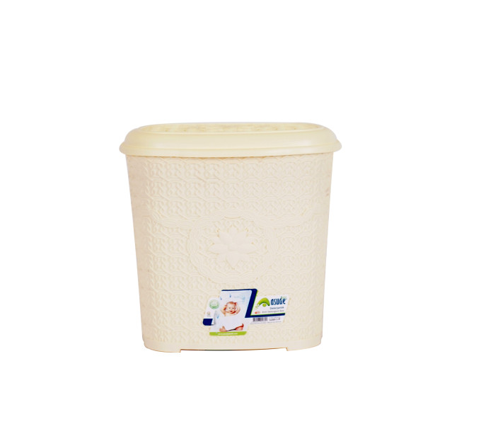 Відро для сміття ASUDE Plastik 7.5л, бежевий (ASD039-беж) - фото № 4