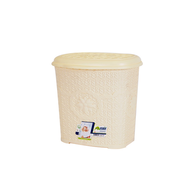 Відро для сміття ASUDE Plastik 7.5л, бежевий (ASD039-беж) - фото № 2