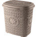 Відро для сміття ASUDE Plastik 7.5л, коричневий (ASD039-кор) - фото № 1