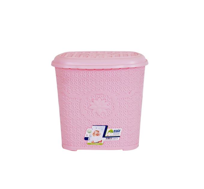 Відро для сміття ASUDE Plastik 7.5л, рожевий(ASD039-рож) - фото № 2