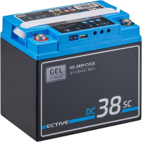 Акумулятор ECTIVE DC 38SC GEL Deep Cycle 38Ah (TN3804)