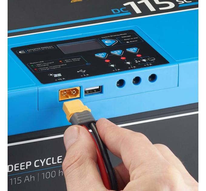 Акумулятор ECTIVE DC 75SC GEL Deep Cycle 75Ah (TN3807) - фото № 5