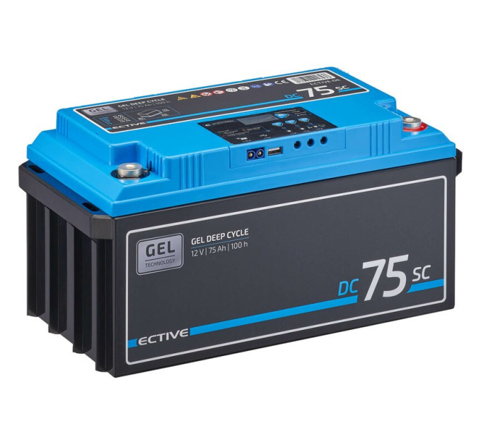 Акумулятор ECTIVE DC 75SC GEL Deep Cycle 75Ah (TN3807) - фото № 1