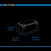 Акумулятор ECTIVE DC 115SC GEL Deep Cycle 115Ah (TN3809) - фото № 12