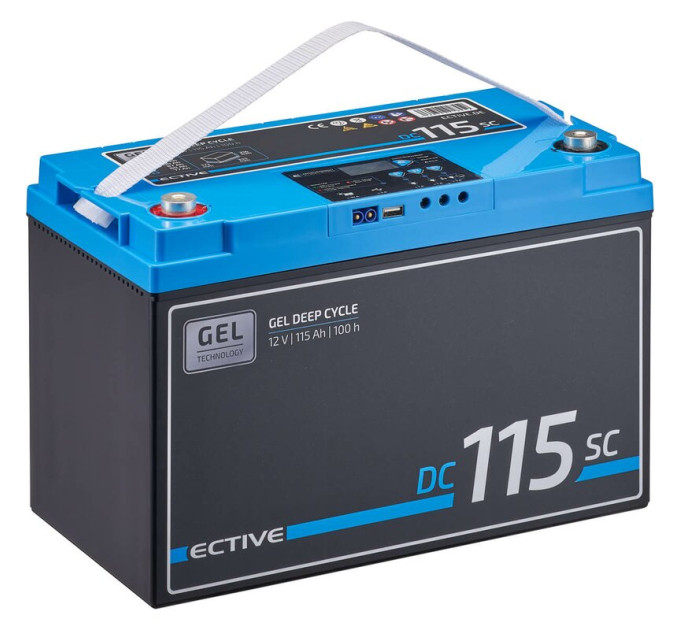 Акумулятор ECTIVE DC 115SC GEL Deep Cycle 115Ah (TN3809) - фото № 2