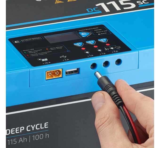 Акумулятор ECTIVE DC 115SC GEL Deep Cycle 115Ah (TN3809) - фото № 8