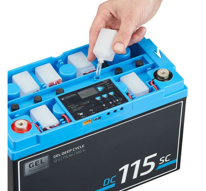 Акумулятор ECTIVE DC 115SC GEL Deep Cycle 115Ah (TN3809) - фото № 5