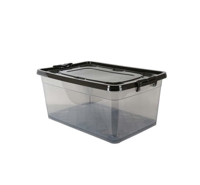 Контейнер ASUDE Plastik 80л на колесах, чорний (ASD149-F) - фото № 1