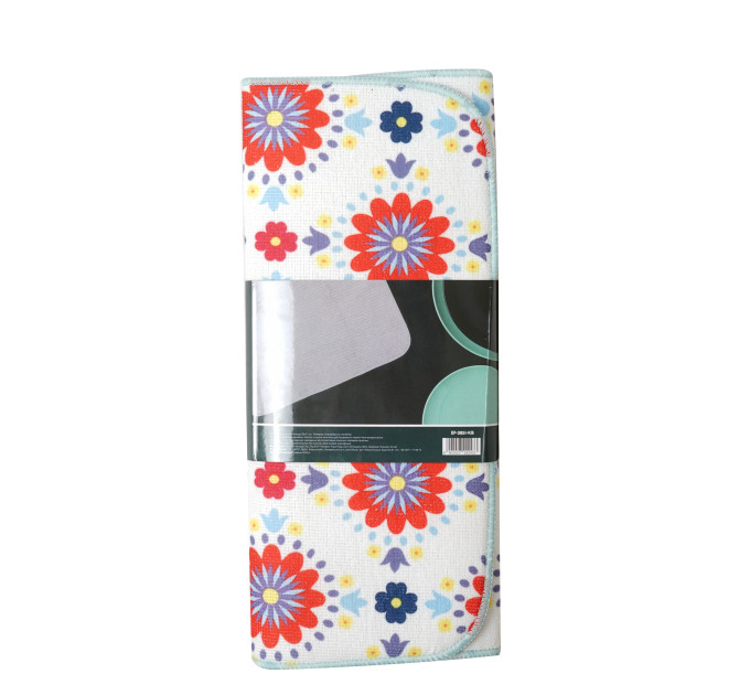 Килимок для сушіння посуду Eco Fabric 38*51см, квіти (EF-3851-KB) - фото № 3