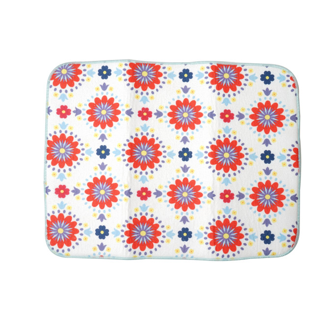Килимок для сушіння посуду Eco Fabric 38*51см, квіти (EF-3851-KB) - фото № 5