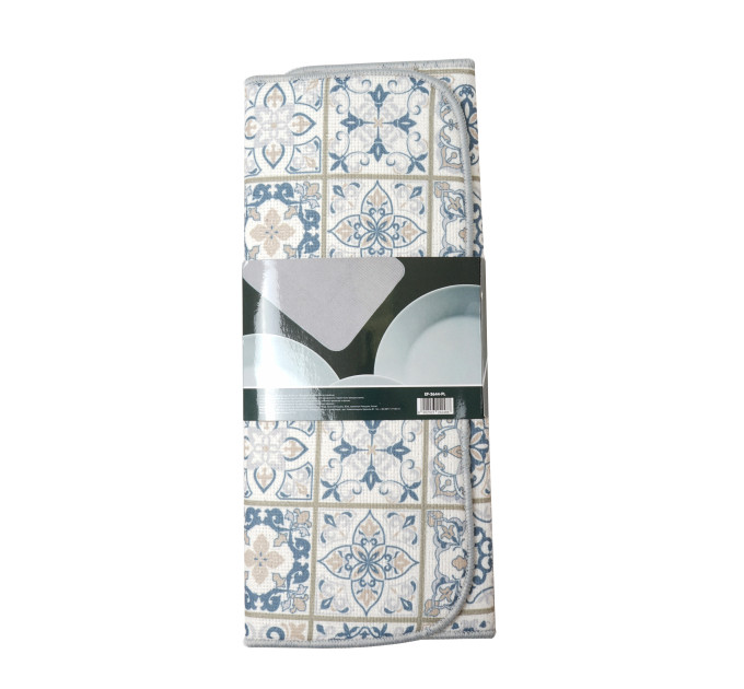Килимок для сушіння посуду Eco Fabric 36*44 см, мозаїка (EF-3644-PL) - фото № 3