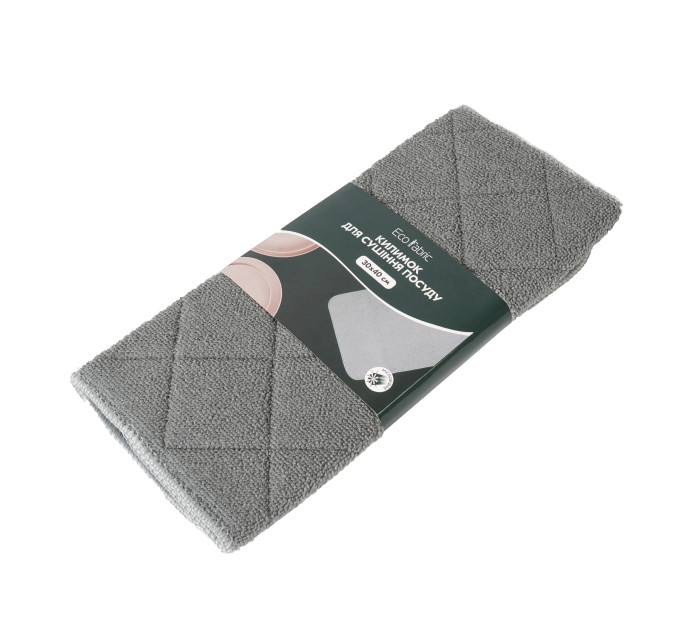 Килимок для сушіння посуду Eco Fabric 30*40 см, ромб (EF-3040-RM) - фото № 1