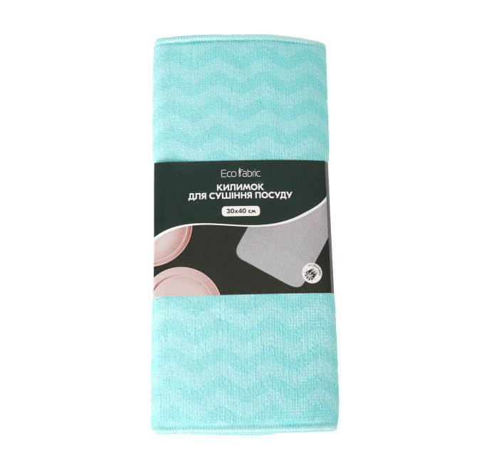 Килимок для сушіння посуду Eco Fabric 30*40 см, хвиля (EF-3040-XB) - фото № 2