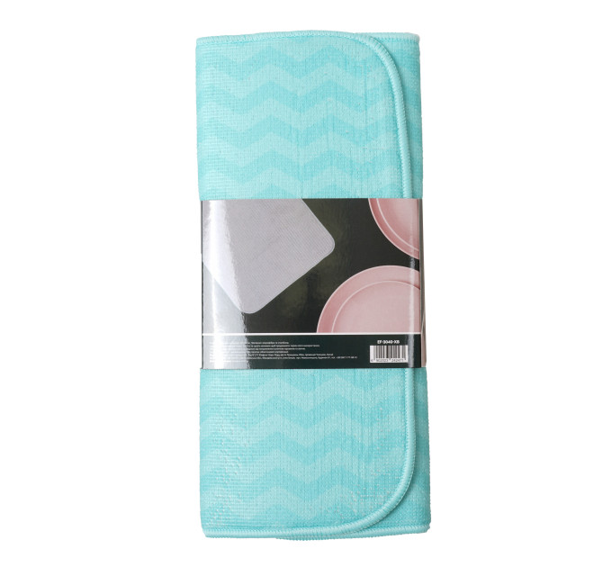 Килимок для сушіння посуду Eco Fabric 30*40 см, хвиля (EF-3040-XB) - фото № 3