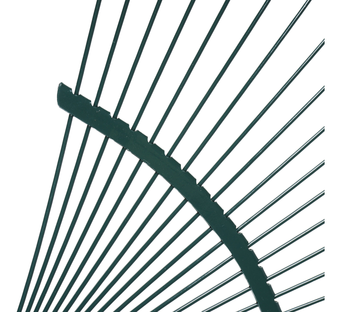 Граблі віялові без держака Eco Fabric, темно-зелений (GS-22) - фото № 5