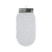 Килимок у ванну кімнату Eco Fabric 68*34см БУБЛИКИ, прозорий-білий (6834-005) - фото № 6