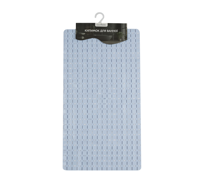 Килимок у ванну кімнату Eco Fabric 69*38см МОЗАЇКА, блакитний (6938-003) - фото № 1