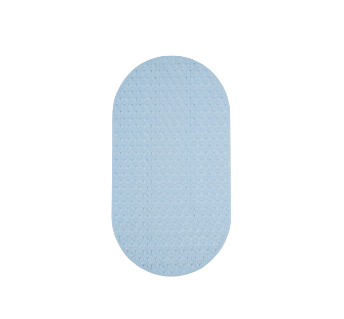 Килимок у ванну кімнату Eco Fabric 69*37см РОМБИ, блакитний (6937-003) - фото № 2