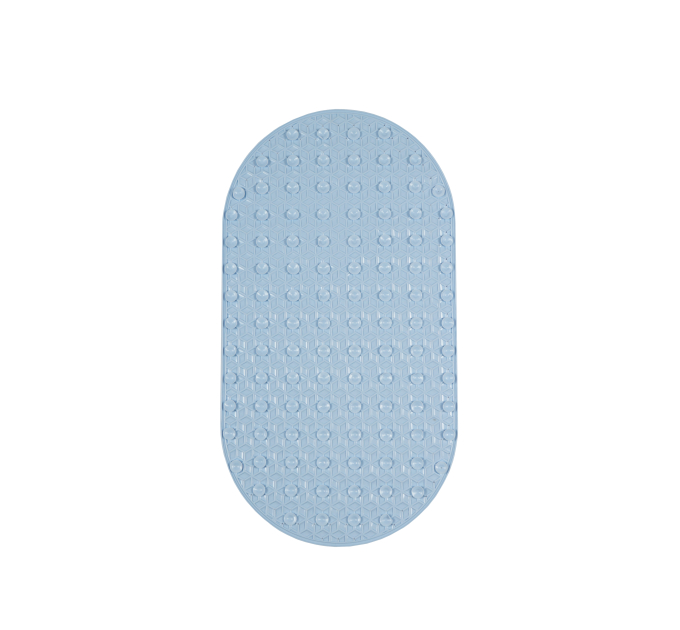 Килимок у ванну кімнату Eco Fabric 69*37см РОМБИ, блакитний (6937-003) - фото № 4