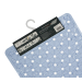 Килимок у ванну кімнату Eco Fabric 68*37см ТРИКУТНИКИ, блакитний (6837-014) - фото № 5