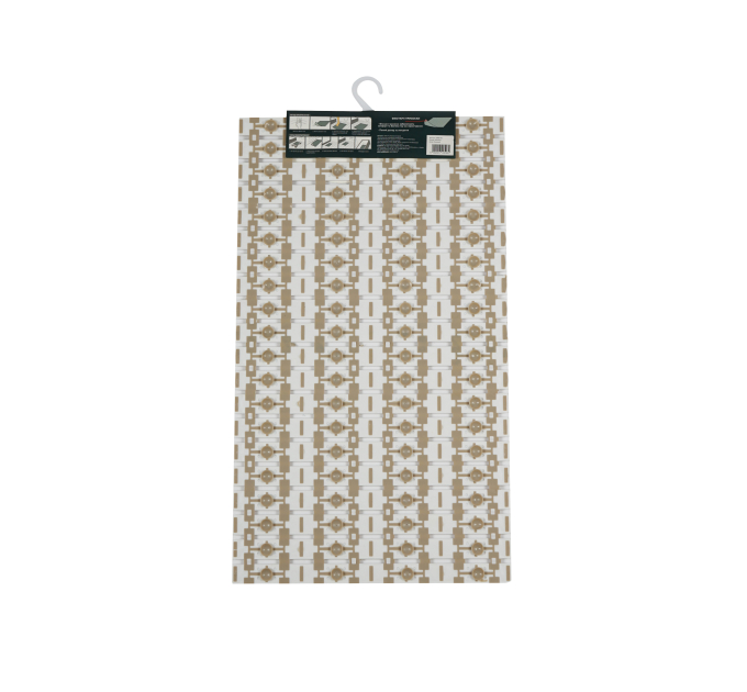 Килимок у ванну кімнату Eco Fabric 69*40см СМУЖКА, бежевий (6940-002) - фото № 4