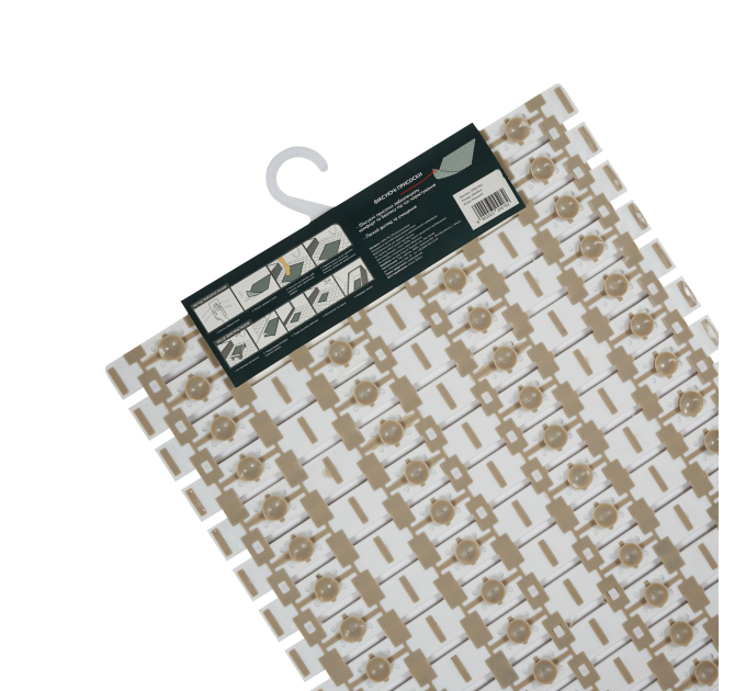 Килимок у ванну кімнату Eco Fabric 69*40см СМУЖКА, бежевий (6940-002) - фото № 7