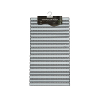 Килимок у ванну кімнату Eco Fabric 69*40см СМУЖКА, білий (6940-003)