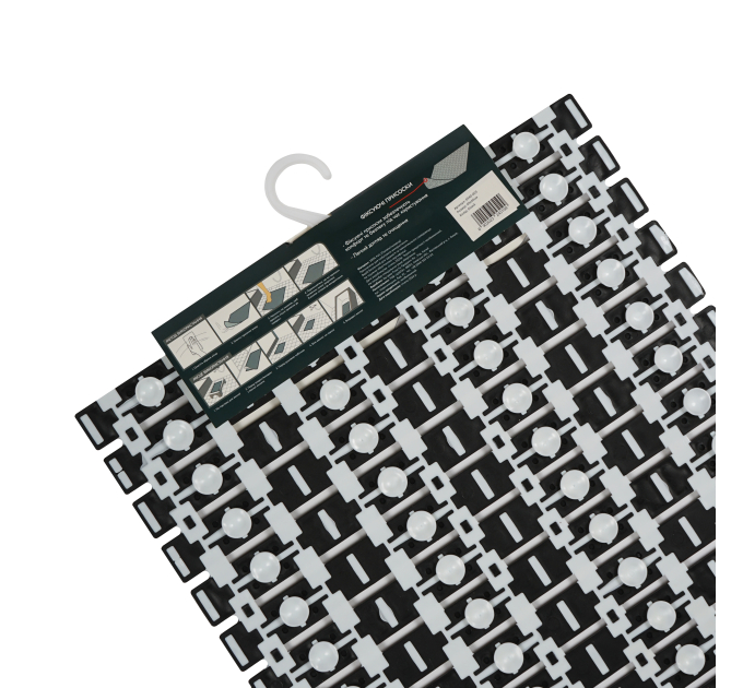 Килимок у ванну кімнату Eco Fabric 69*40см СМУЖКА, білий (6940-003) - фото № 3