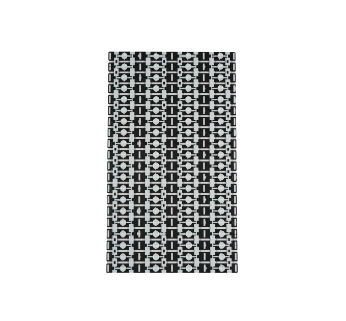 Килимок у ванну кімнату Eco Fabric 69*40см СМУЖКА, білий (6940-003) - фото № 6