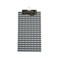 Килимок у ванну кімнату Eco Fabric 69*40см СМУЖКА, сірий (6940-001)